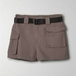 TNA precious 3” Cargo Shorts with Black Web Belt